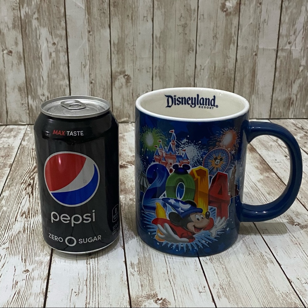 2014 Walt Disney Disney Parks Disneyland 3D Fantasia Mickey Mouse Large Mug - Picture 4 of 12